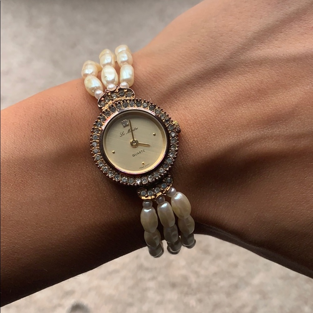 Le Montre Quartz Pearl Watch